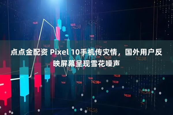 点点金配资 Pixel 10手机传灾情，国外用户反映屏幕呈现雪花噪声
