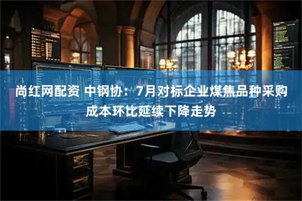 尚红网配资 中钢协：7月对标企业煤焦品种采购成本环比延续下降走势