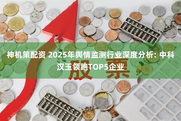 神机策配资 2025年舆情监测行业深度分析: 中科汉玉领跑TOP5企业